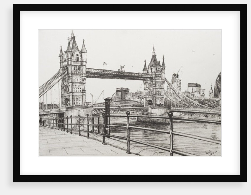 Tower Bridge London, 2006 by Vincent Alexander Booth
