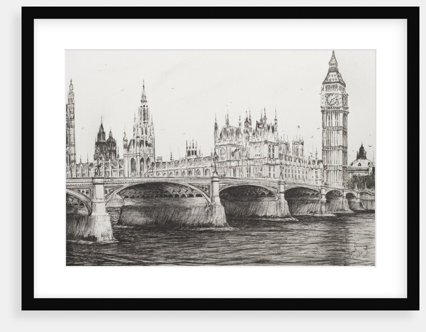 Westminster Bridge London, 2006 by Vincent Alexander Booth