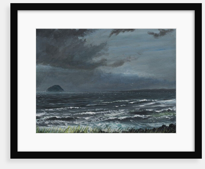Approaching Storm over Ailsa Craig, 2007 by Vincent Alexander Booth