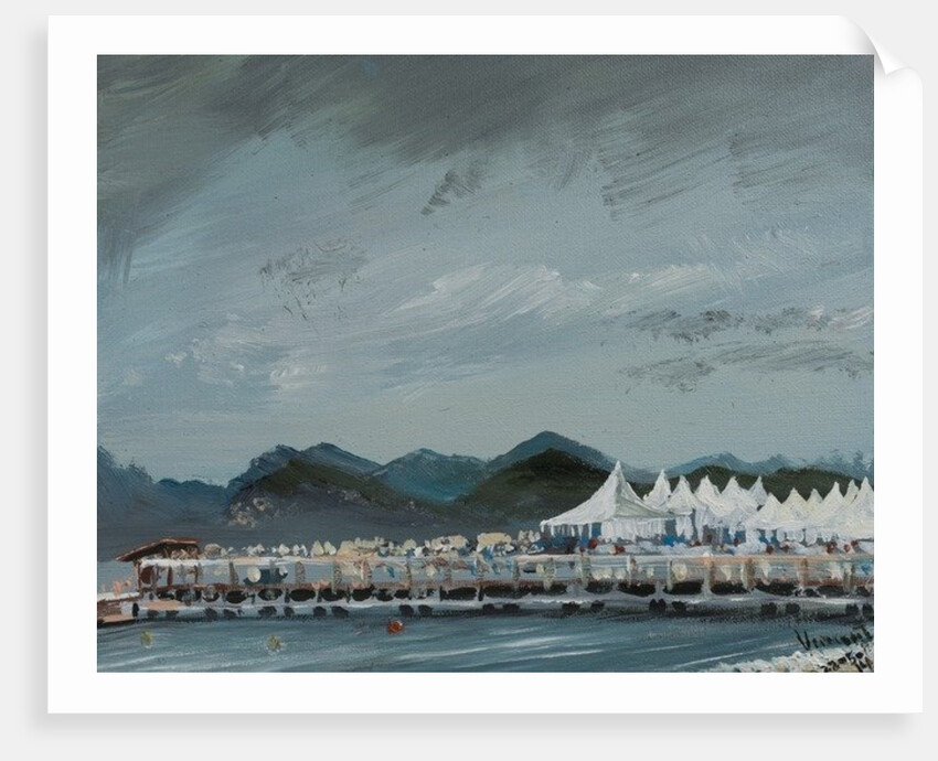 Cannes Film Festival tents 2014, 2914 by Vincent Alexander Booth