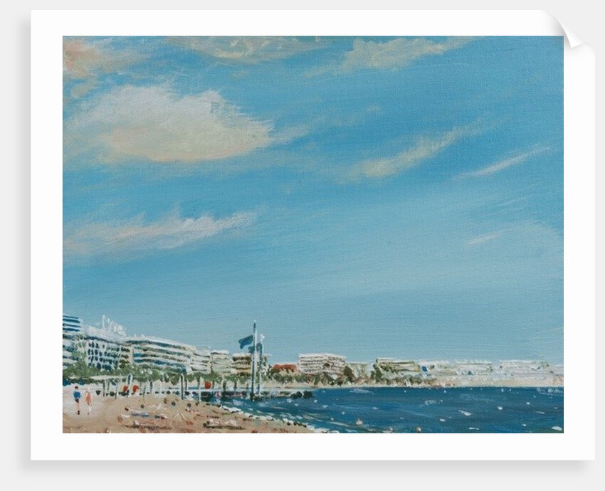 Cannes Sea Front, 2014 by Vincent Alexander Booth