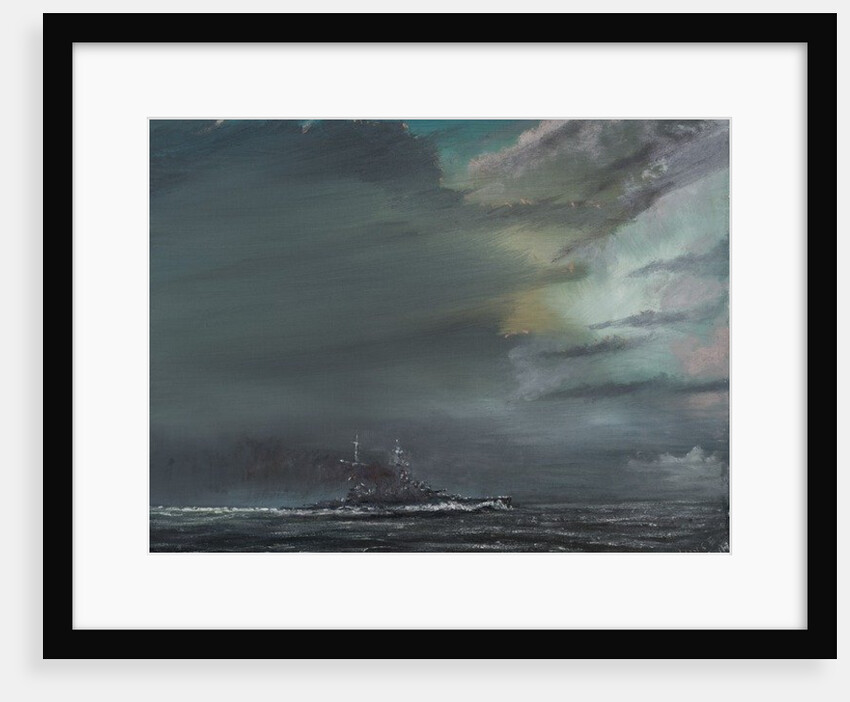 HMS Hood 1941, 2014 by Vincent Alexander Booth