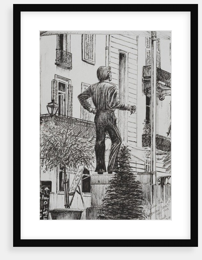 Statue at Cannet, 2014 by Vincent Alexander Booth