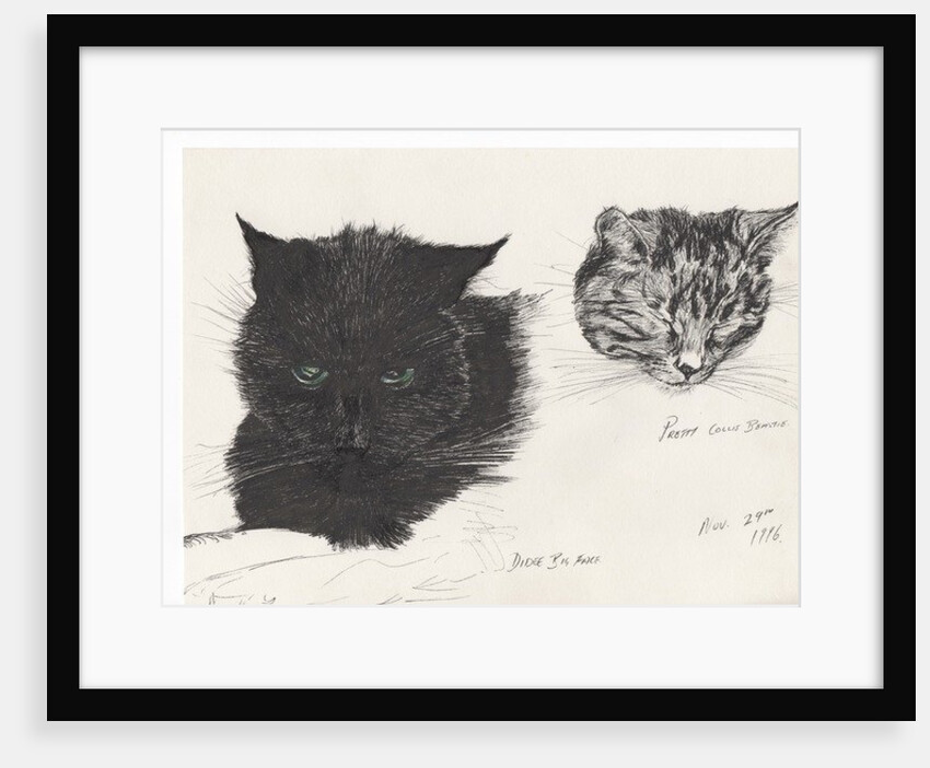 Diddybigface & colliebeastie, 1996 by Vincent Alexander Booth