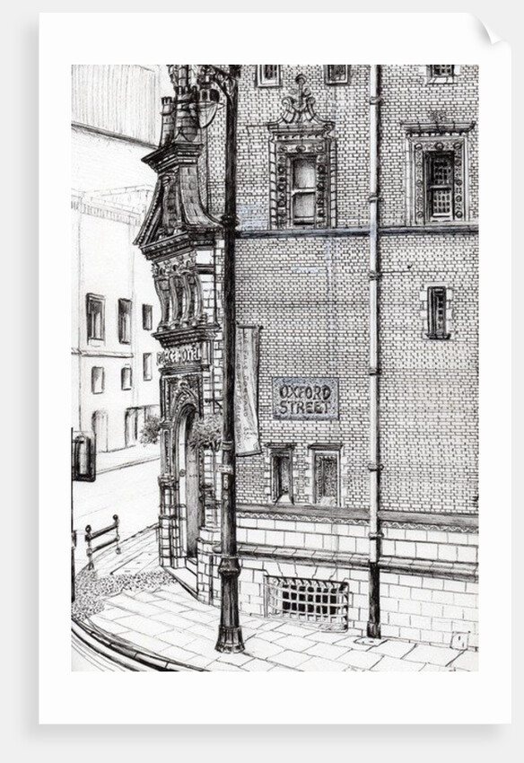 Palace Hotel,Oxford Street, Manchester by Vincent Alexander Booth