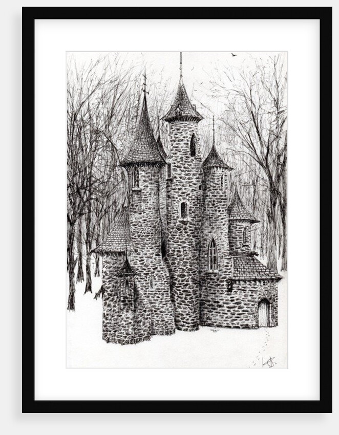 Gatehouse of The Castle in the forest of Findhorn, 2006 by Vincent Alexander Booth