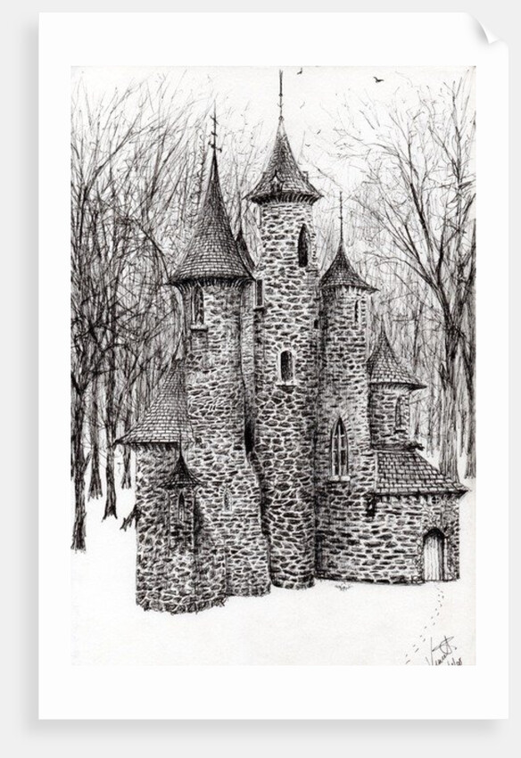 Gatehouse of The Castle in the forest of Findhorn, 2006 by Vincent Alexander Booth