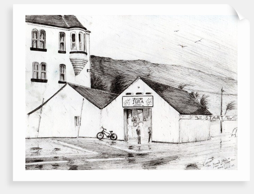 Jura Race start, 2005 by Vincent Alexander Booth