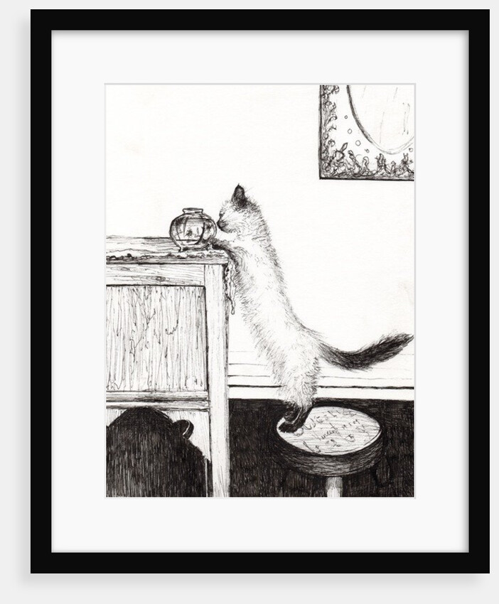 Goldfish bowl puzzle, 2009 by Vincent Alexander Booth