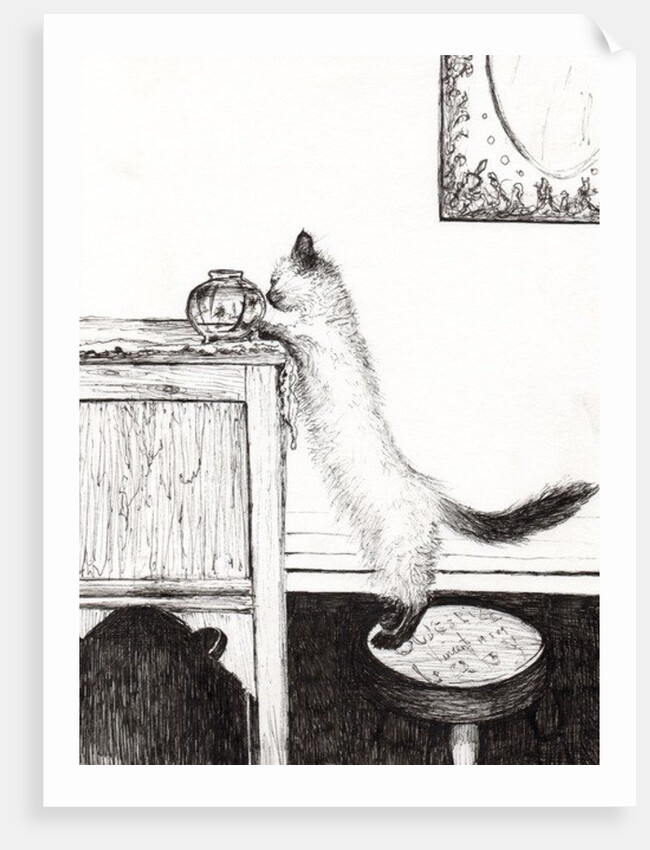 Goldfish bowl puzzle, 2009 by Vincent Alexander Booth