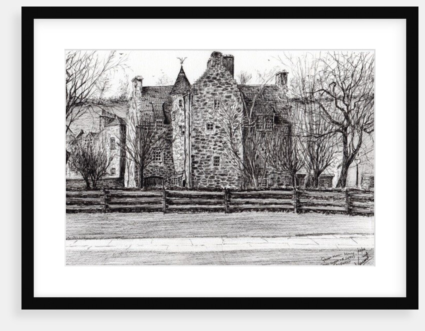 Queen Mary's house Jedburgh, 2006 by Vincent Alexander Booth