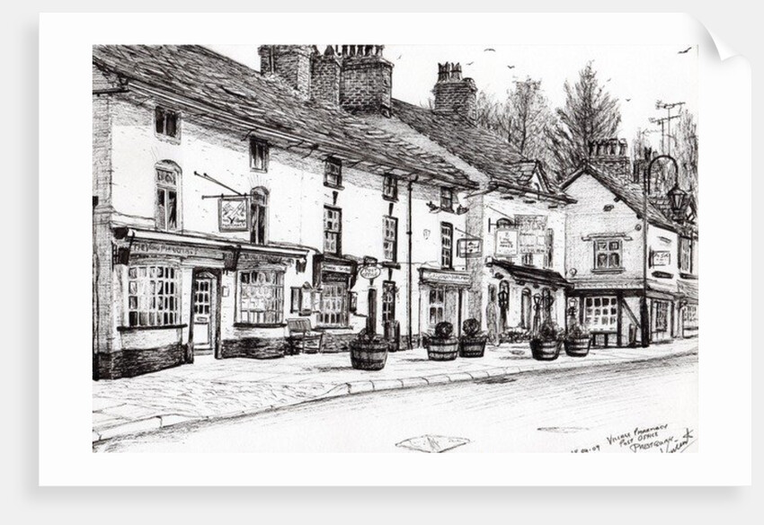 Post office Prestbury, 2009 by Vincent Alexander Booth
