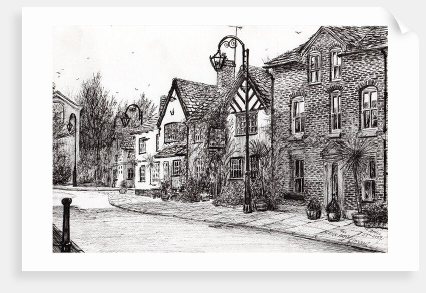 Leigh Arms Prestbury, 2009 by Vincent Alexander Booth