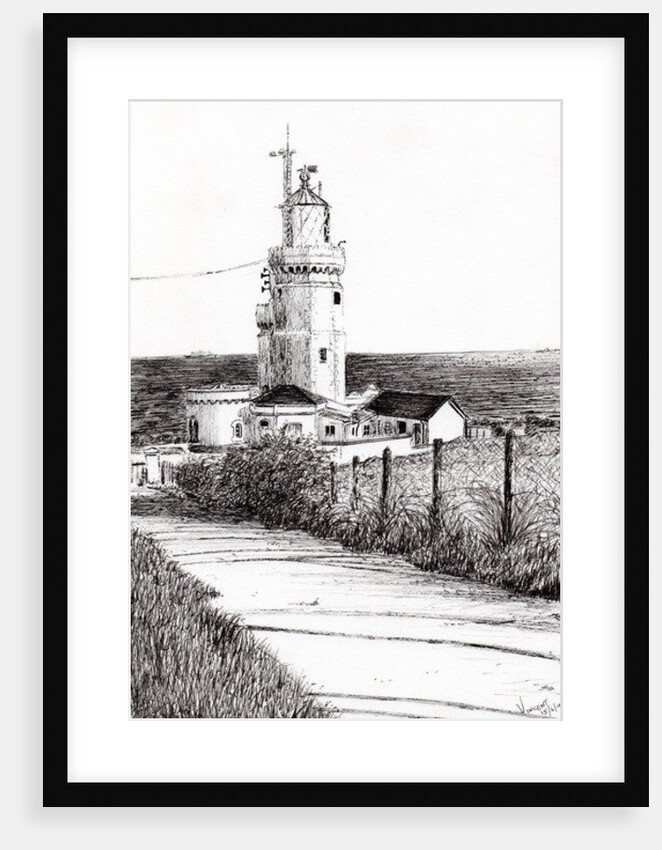 Lighthouse Isle of Wight, 2010 by Vincent Alexander Booth