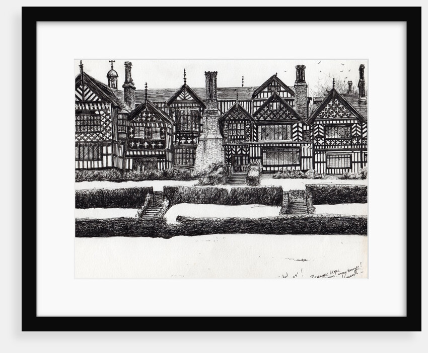 Bramall Hall Bramhall, 2004 by Vincent Alexander Booth