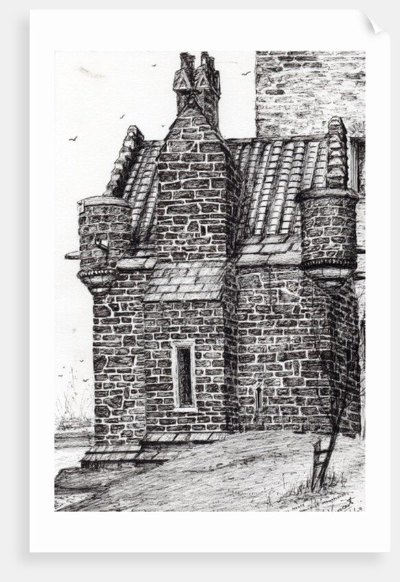 Wallace monument the small house, 2007 by Vincent Alexander Booth