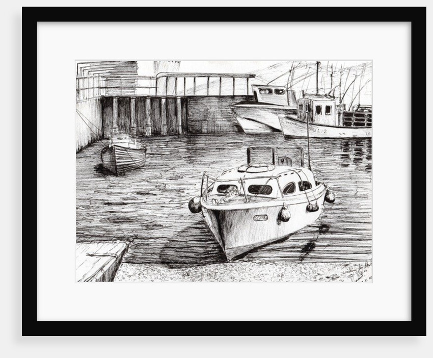 Boats at Islay Scotland, 2005 by Vincent Alexander Booth