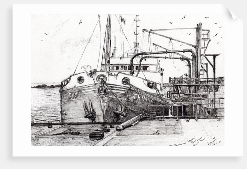 The Trinity port Ellen Isle of Islay, 2007 by Vincent Alexander Booth