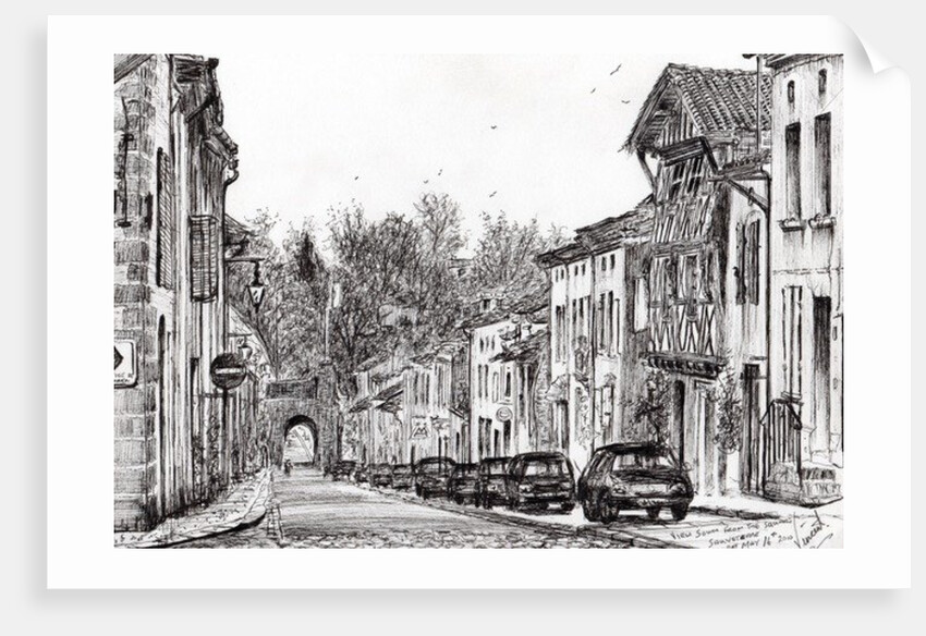 Sauveterre evening France, 2010 by Vincent Alexander Booth
