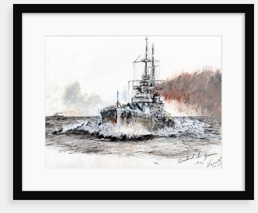 Friedrich der Grosse 1914, 2008, by Vincent Alexander Booth