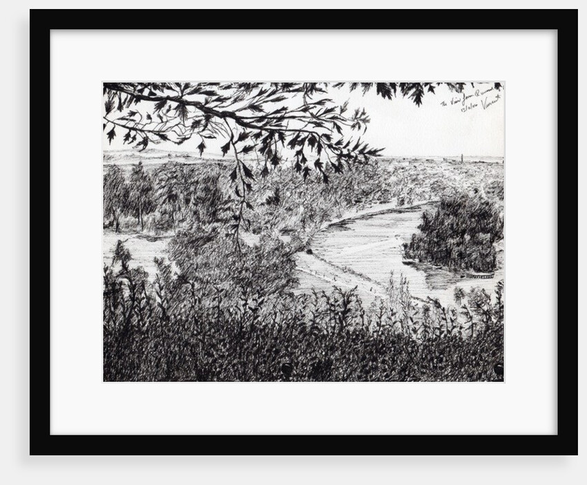 View from Richmond Hill London, 2004 by Vincent Alexander Booth