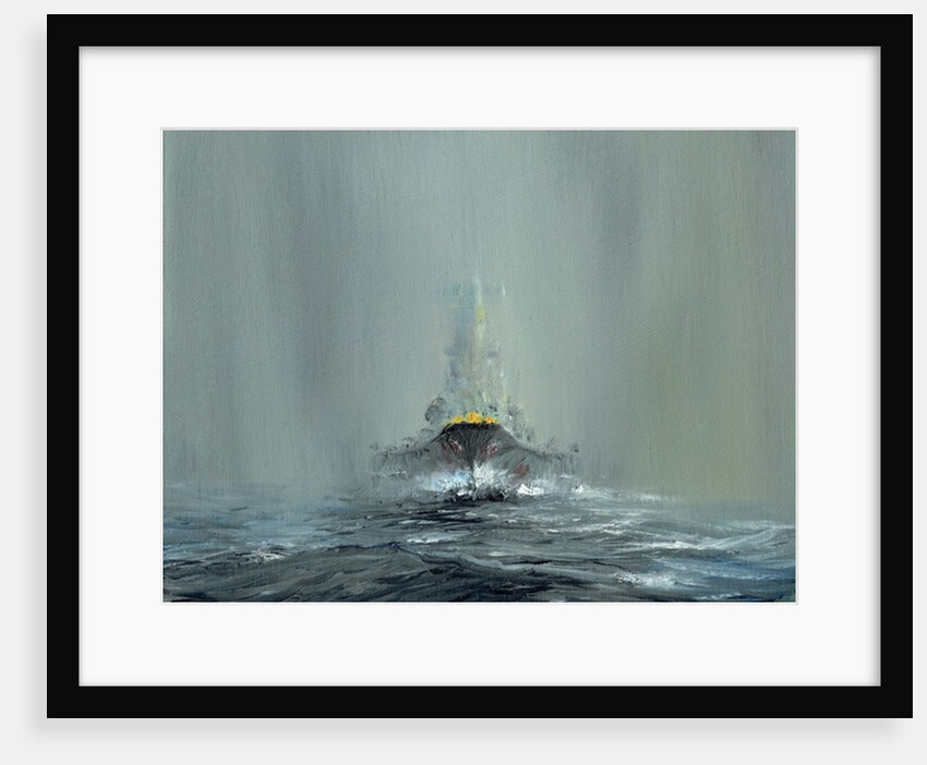 Battleship Yamato 1945, 2016 by Vincent Alexander Booth