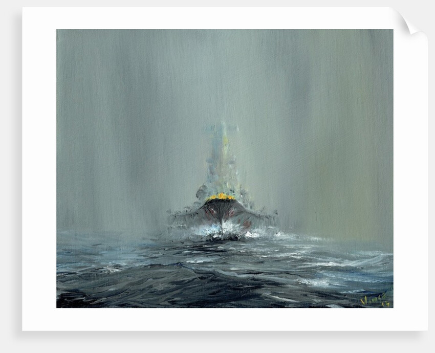 Battleship Yamato 1945, 2016 by Vincent Alexander Booth