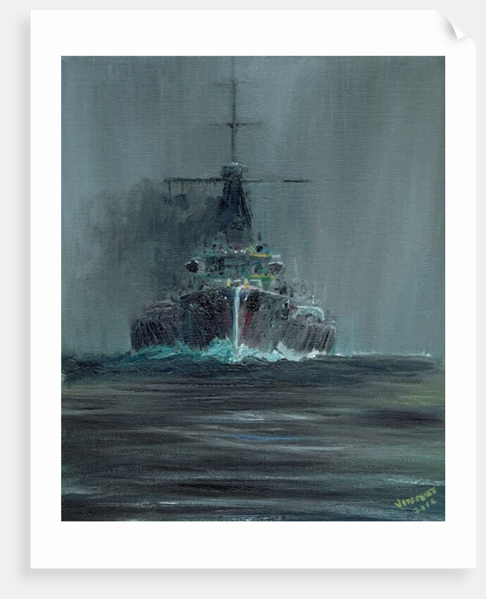 Dreadnought 1907, 2016 by Vincent Alexander Booth