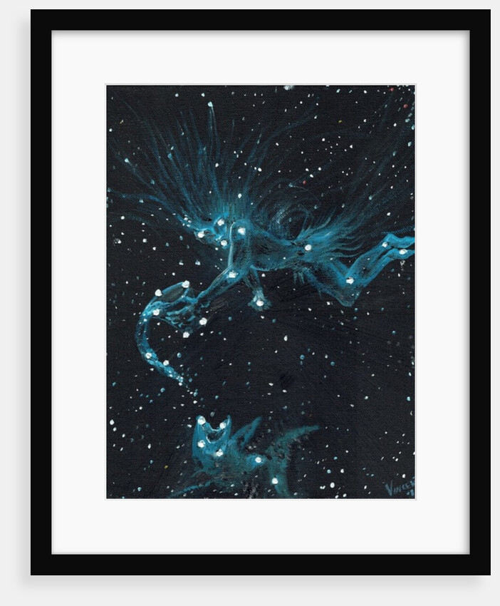 Star sign Aquarius, 2016 by Vincent Alexander Booth