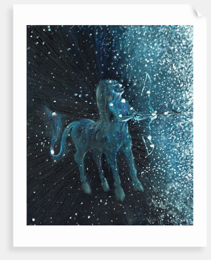 Star sign Sagitarius, 2016 by Vincent Alexander Booth