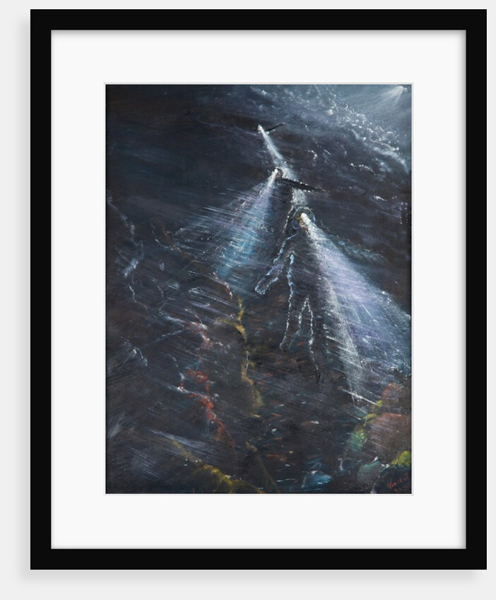 Night run off Blencathera, 2016 by Vincent Alexander Booth