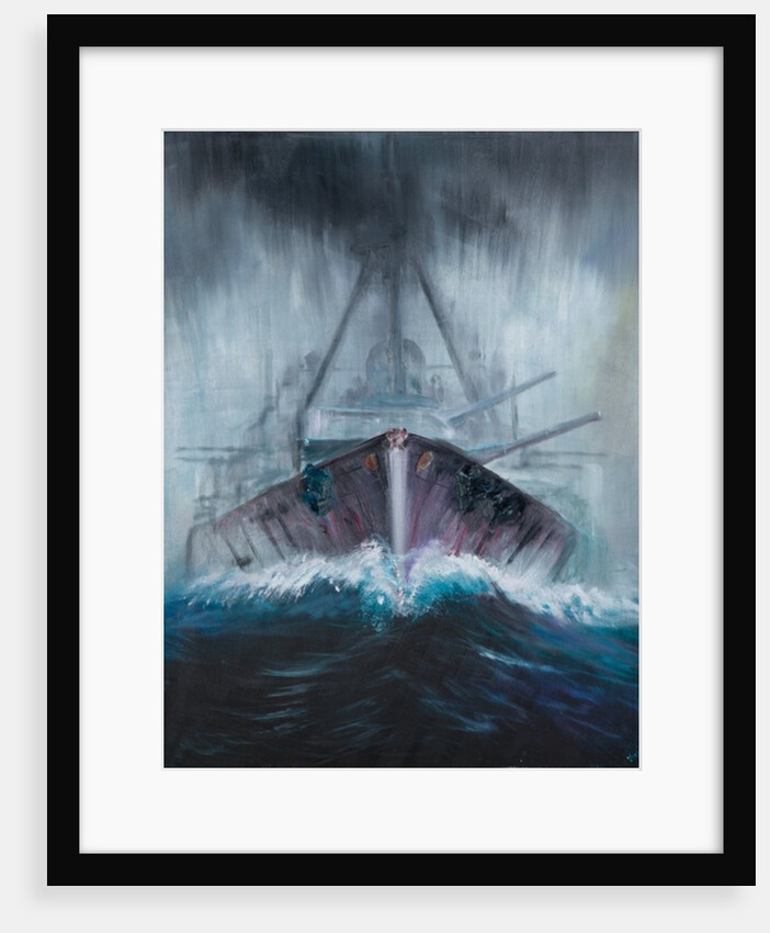 Battlecruiser Derfflinger 1918, 2016 by Vincent Alexander Booth