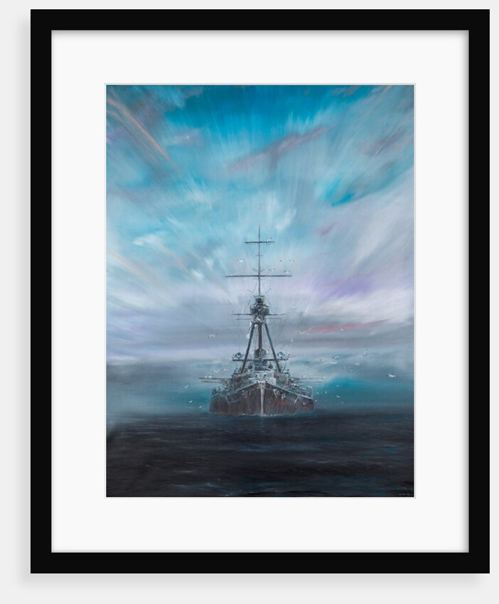 Iron Dog - SMS Derfflinger 1917, 2016 by Vincent Alexander Booth