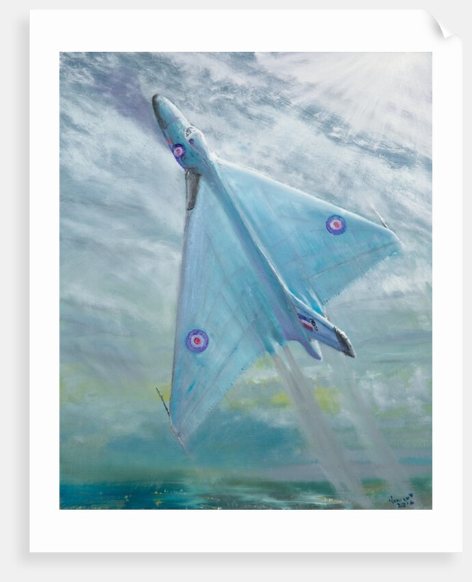 Avro Vulcan B1 Night flight, 2016 by Vincent Alexander Booth