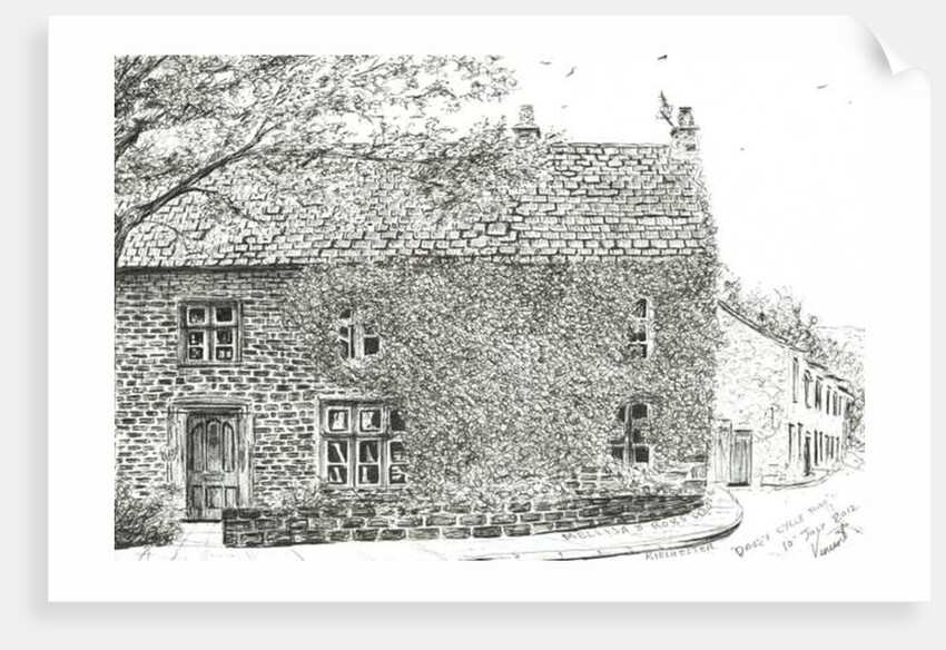 House at Ribchester, 2012 by Vincent Alexander Booth