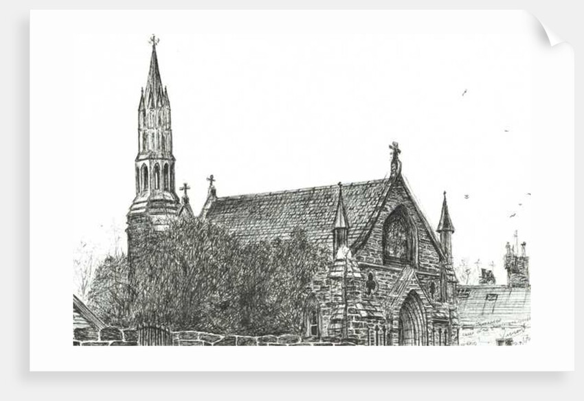 Church at Stonehaven, Scotland, 2007 by Vincent Alexander Booth
