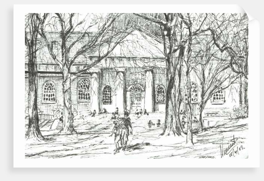 Harvard Boston USA, 2003 by Vincent Alexander Booth