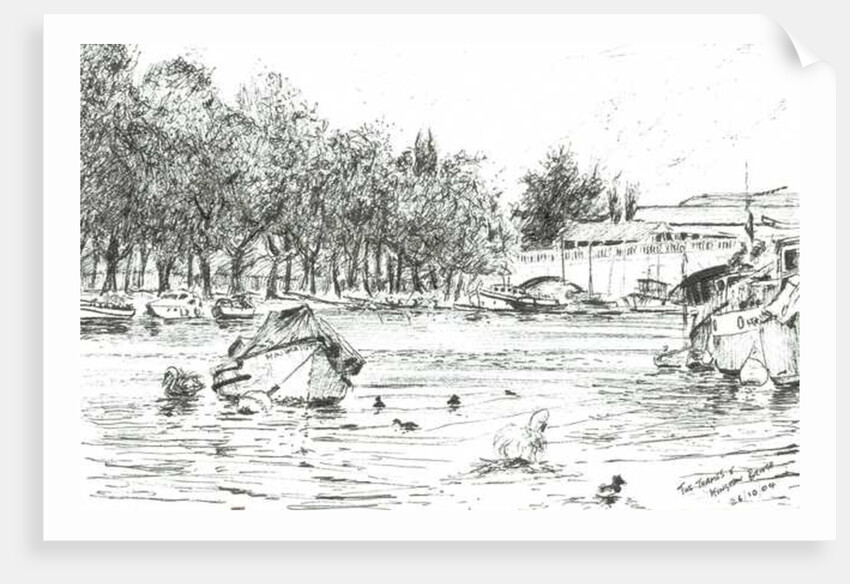 Kingston Bridge London, 2004 by Vincent Alexander Booth