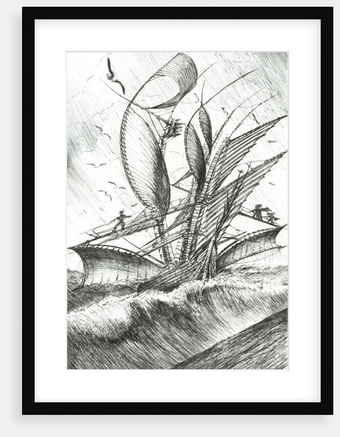 Storm Creators Pacific Ocean, 2017 by Vincent Alexander Booth