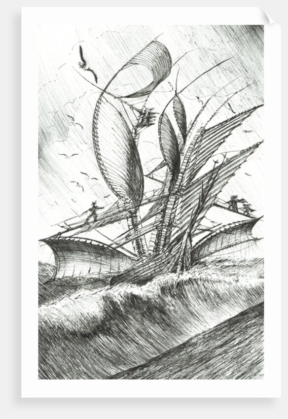 Storm Creators Pacific Ocean, 2017 by Vincent Alexander Booth