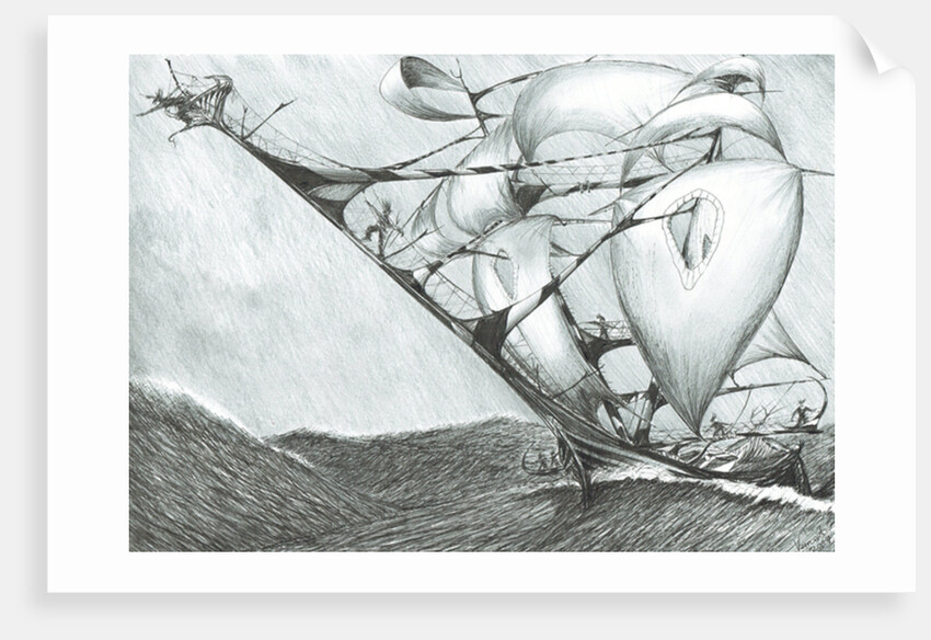 Storm Creators Caspian Sea, 2017 by Vincent Alexander Booth