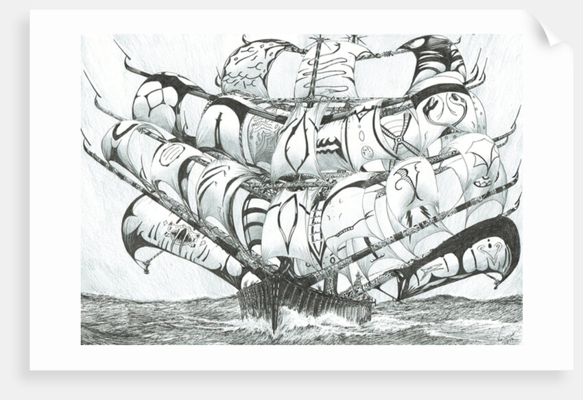 Storm Creators East Siberian Sea, 2017 by Vincent Alexander Booth