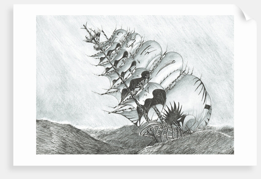 Storm Creators East China Sea, 2017 by Vincent Alexander Booth