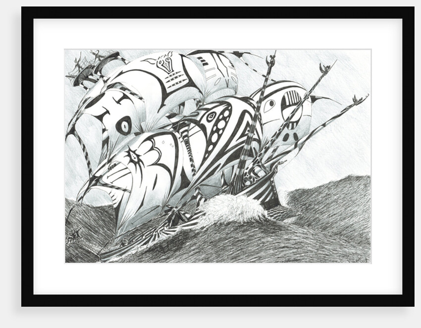 Storm Creators Arabian Sea, 2017 by Vincent Alexander Booth