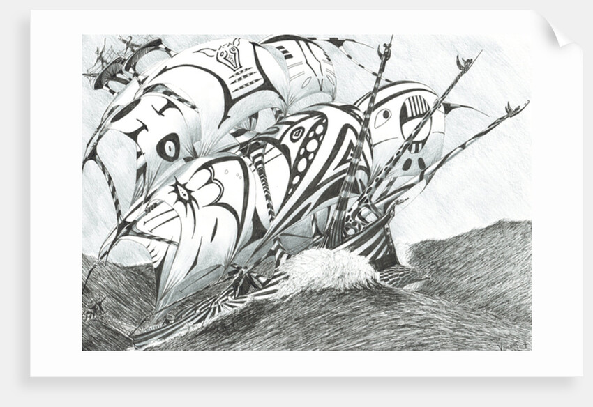 Storm Creators Arabian Sea, 2017 by Vincent Alexander Booth