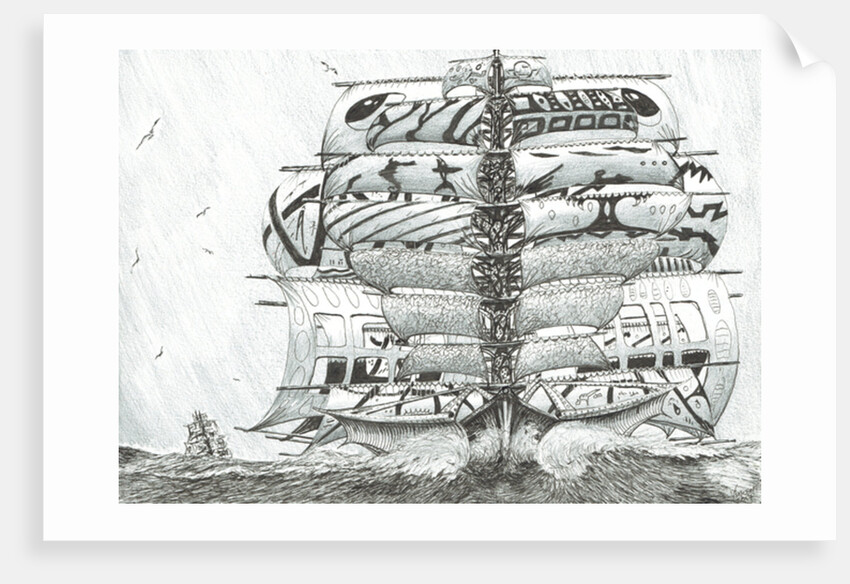 Storm Creators Mediterranean Sea, 2017 by Vincent Alexander Booth