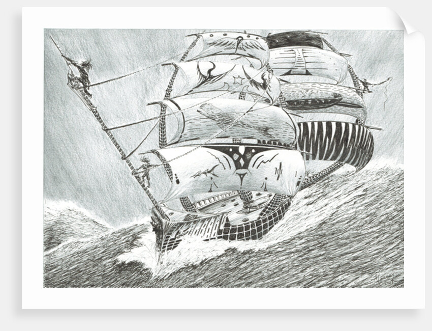 Storm Creators Irish Sea, 2017 by Vincent Alexander Booth