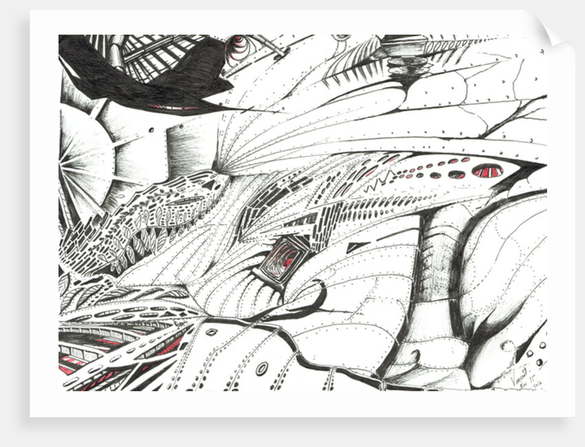 The Bringer of Red, 2016 by Vincent Alexander Booth