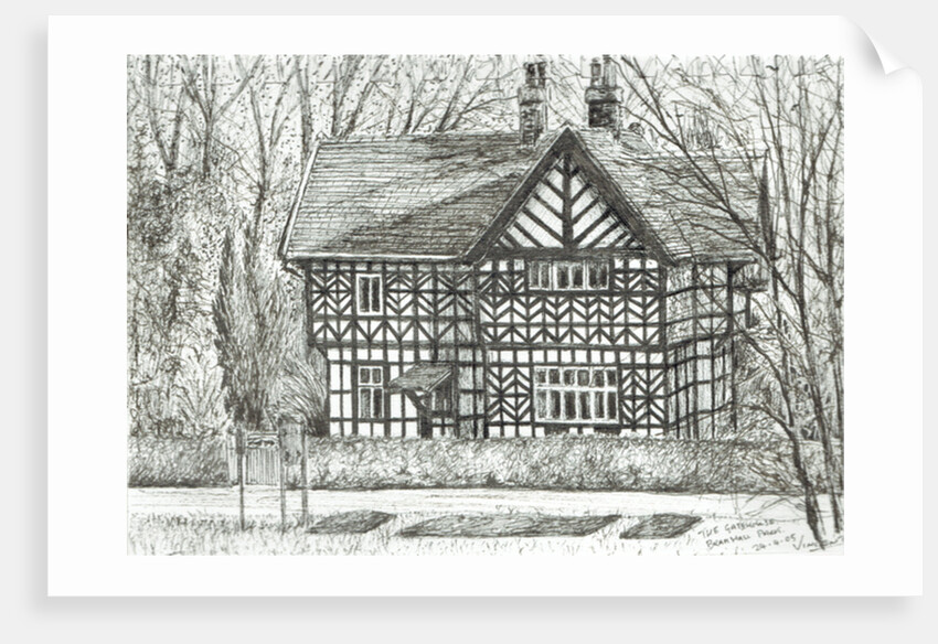 The Gatehouse at Bramhall Park, 2007 by Vincent Alexander Booth