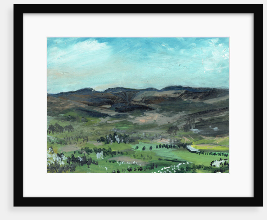 Cairngorms from Creag Dhubh, 2006 by Vincent Alexander Booth